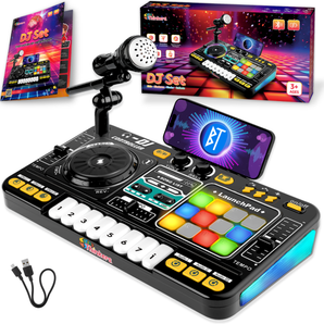 DJ Set Kinderen met Bluetooth & Microfoon - Oplaadbaar
