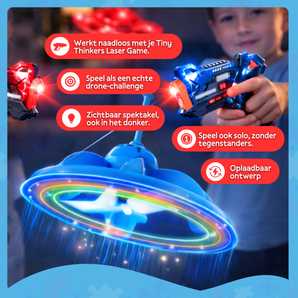 Set de Laser Game Rechargeable Incl. Livret Éducatif